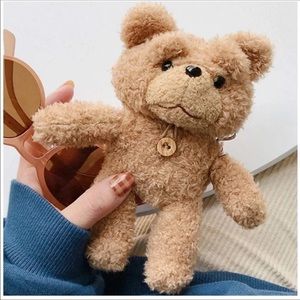 Teddy bear AirPods Pro case
